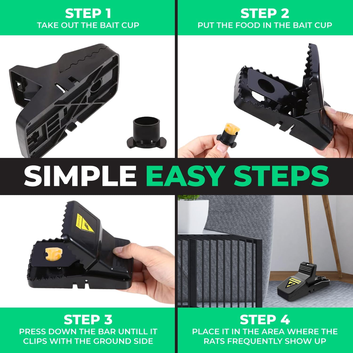 Smart Mouse Trap – Safe & Effective Pest Control