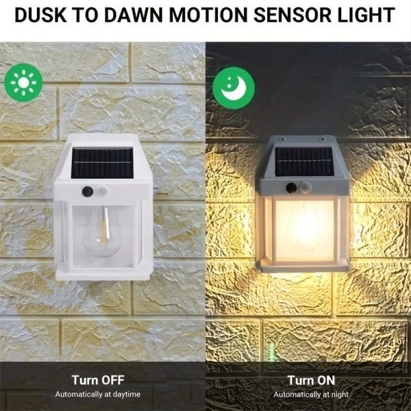 Solar sensor Filament Lamp – Vintage Outdoor Light