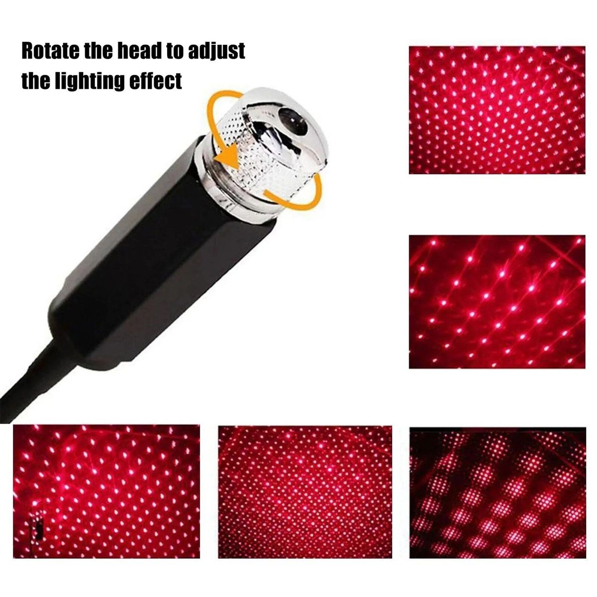 LED Car Roof Star Light β USB Galaxy Night Projector