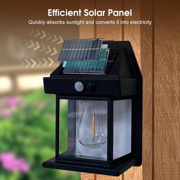Solar sensor Filament Lamp – Vintage Outdoor Light