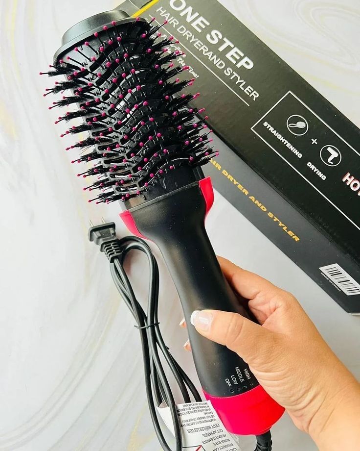 One Step Hot Air Brush – Hair Dryer & Straightener