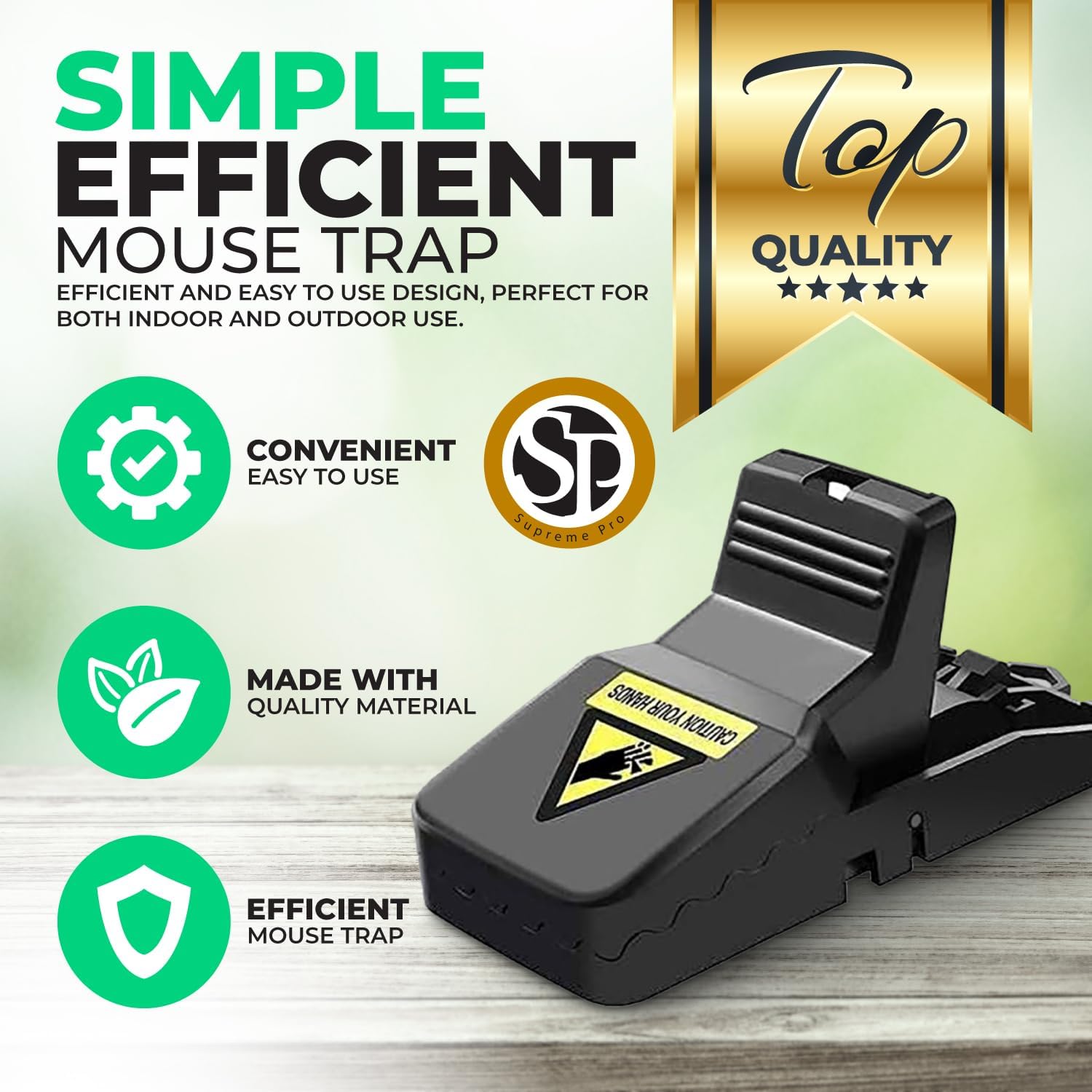 Smart Mouse Trap – Safe & Effective Pest Control