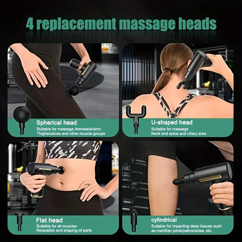 Deep Tissue Massage Gun – Pain Relief & Muscle Recovery Device