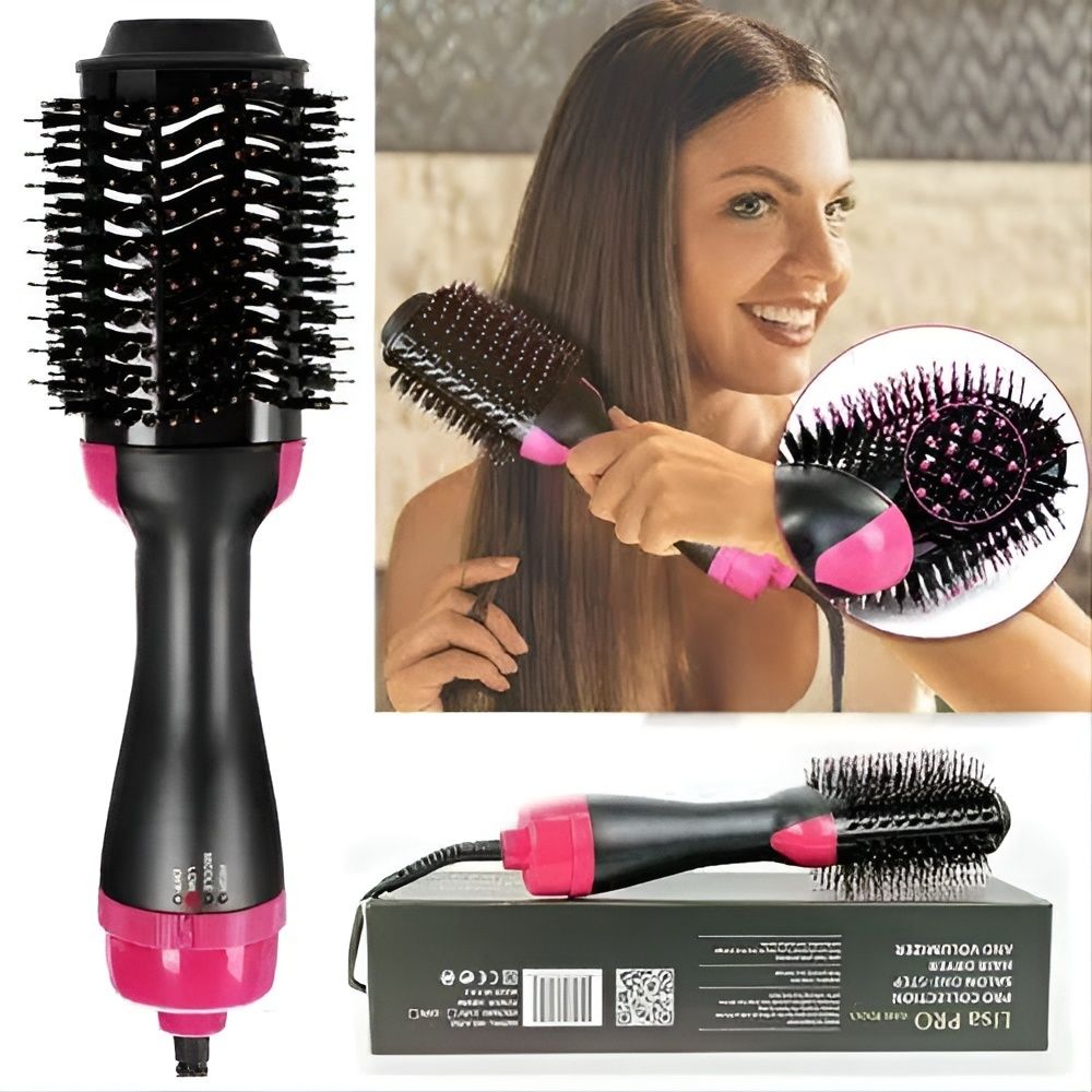 One Step Hot Air Brush – Hair Dryer & Straightener
