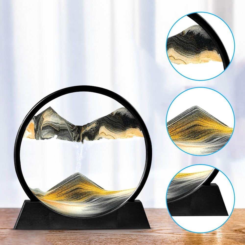 3D Moving Sandscape Painting – Relaxing Art Decor