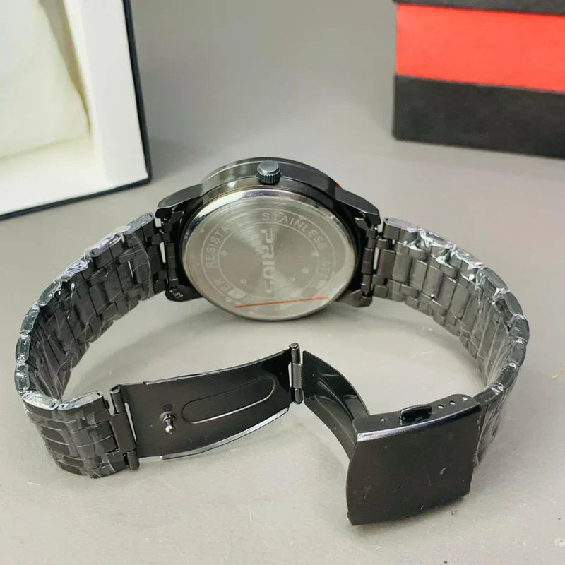 “Sabr Magnetic Watch – Luxury Touch Strap Timepiece”