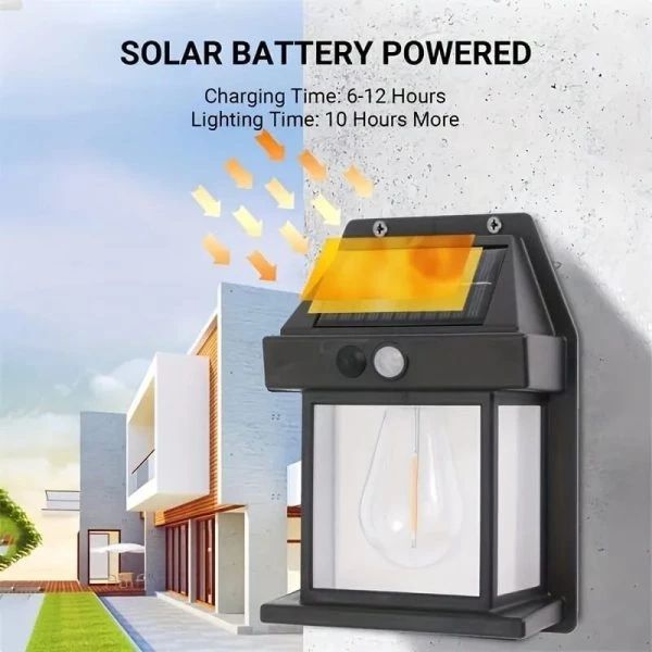 Solar sensor Filament Lamp – Vintage Outdoor Light