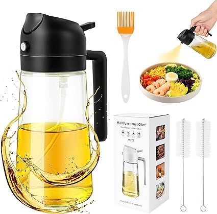 Oil Spray Bottle – Kitchen Cooking & Healthy Cooking Essential