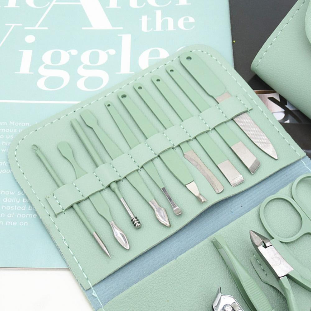 16-Piece Nail Care Kit โ Manicure & Pedicure Set with Travel Case