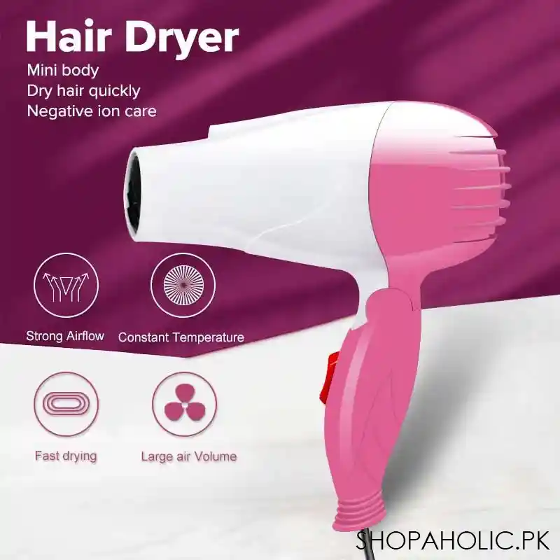 Nova Foldable Hair Dryer โ Quick Dry Styling