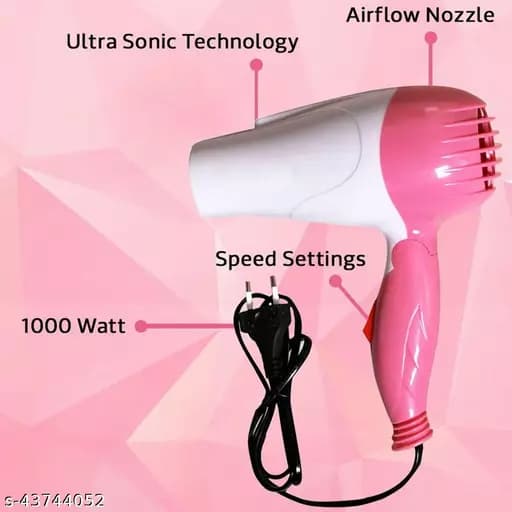 Nova Foldable Hair Dryer โ Quick Dry Styling