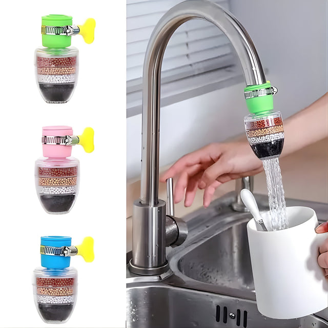 360° Faucet Filter – Anti-Splash Water Saver Tap Head