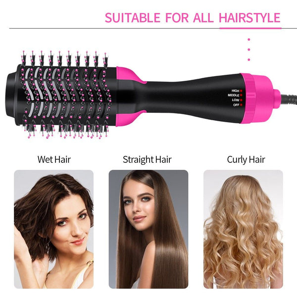 One Step Hot Air Brush – Hair Dryer & Straightener